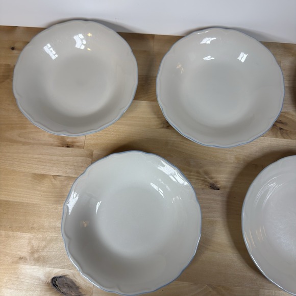 1986 Anchor Hocking  AUNTIE EM 7.75" Set of 5 Coupe Soup Bowls Hallmark Cards - Picture 6 of 16